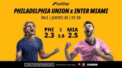 Philadelphia Union - Inter Miami: horario, dónde ver, pronósticos, estadísticas y clasificación