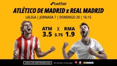 Atlético de Madrid - Real Madrid: alineaciones, horario, dónde ver, pronósticos y estadísticas