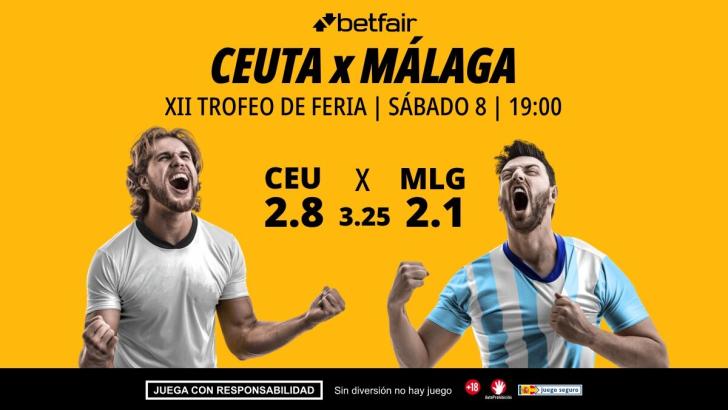 Ceuta - Málaga: alineaciones, horario, dónde ver, pronósticos y estadísticas