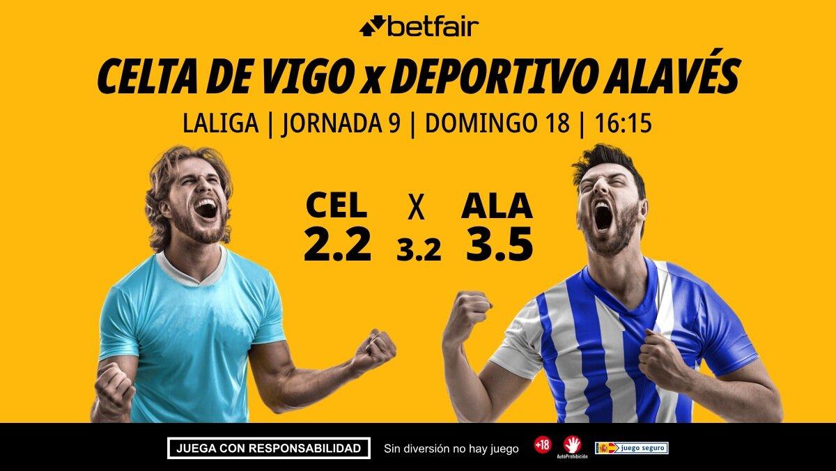 Celta de Vigo - Deportivo Alavés: alineaciones, horario, dónde ver, pronósticos y estadísticas