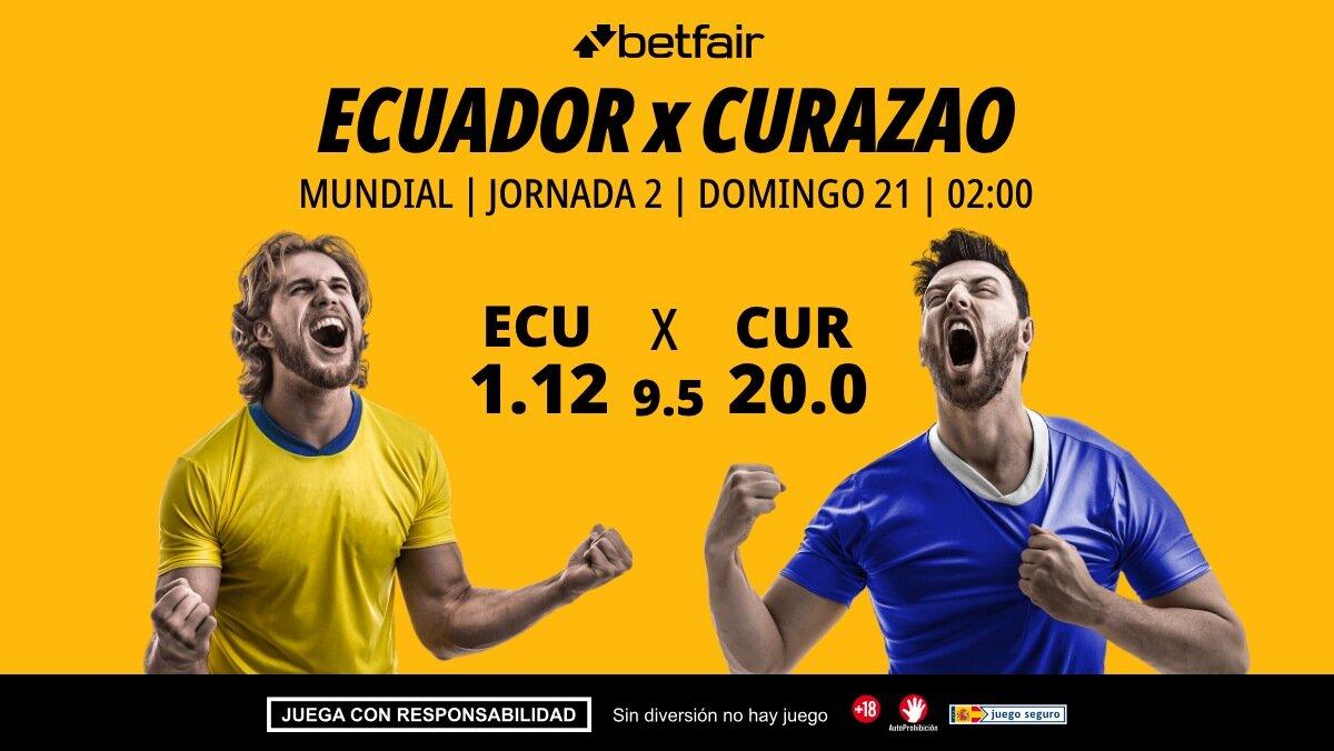 Ecuador - Curazao: alineaciones, horario, dónde ver, pronósticos y estadísticas