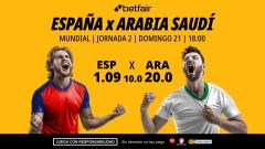 España - Arabia Saudí: alineaciones, horario, dónde ver, pronósticos y estadísticas
