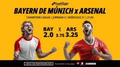 Bayern de Múnich - Arsenal: alineaciones, horario, dónde ver, pronósticos y estadísticas