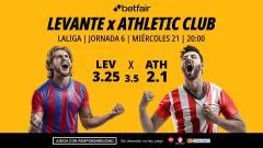 Levante - Athletic Club: alineaciones, horario, dónde ver, pronósticos y estadísticas