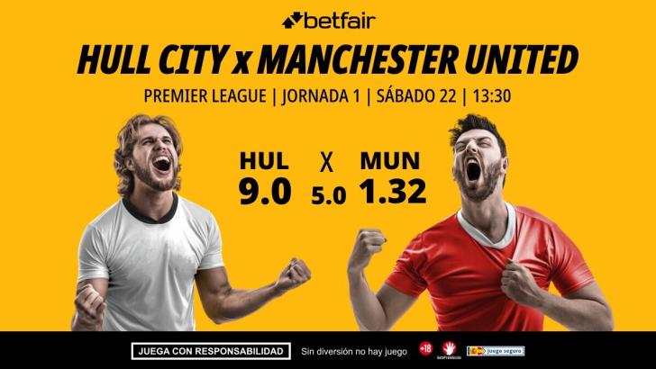 Hull City - Manchester United: alineaciones, horario, dónde ver, pronósticos y estadísticas