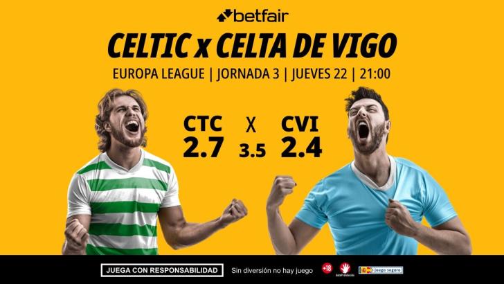 Celtic - Celta de Vigo: alineaciones, horario, dónde ver, pronósticos y estadísticas