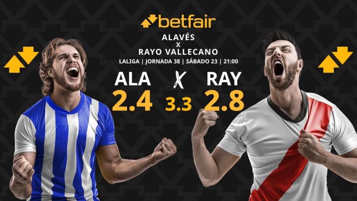 Deportivo Alavés - Rayo Vallecano: horario, dónde ver, pronósticos, estadísticas y clasificación