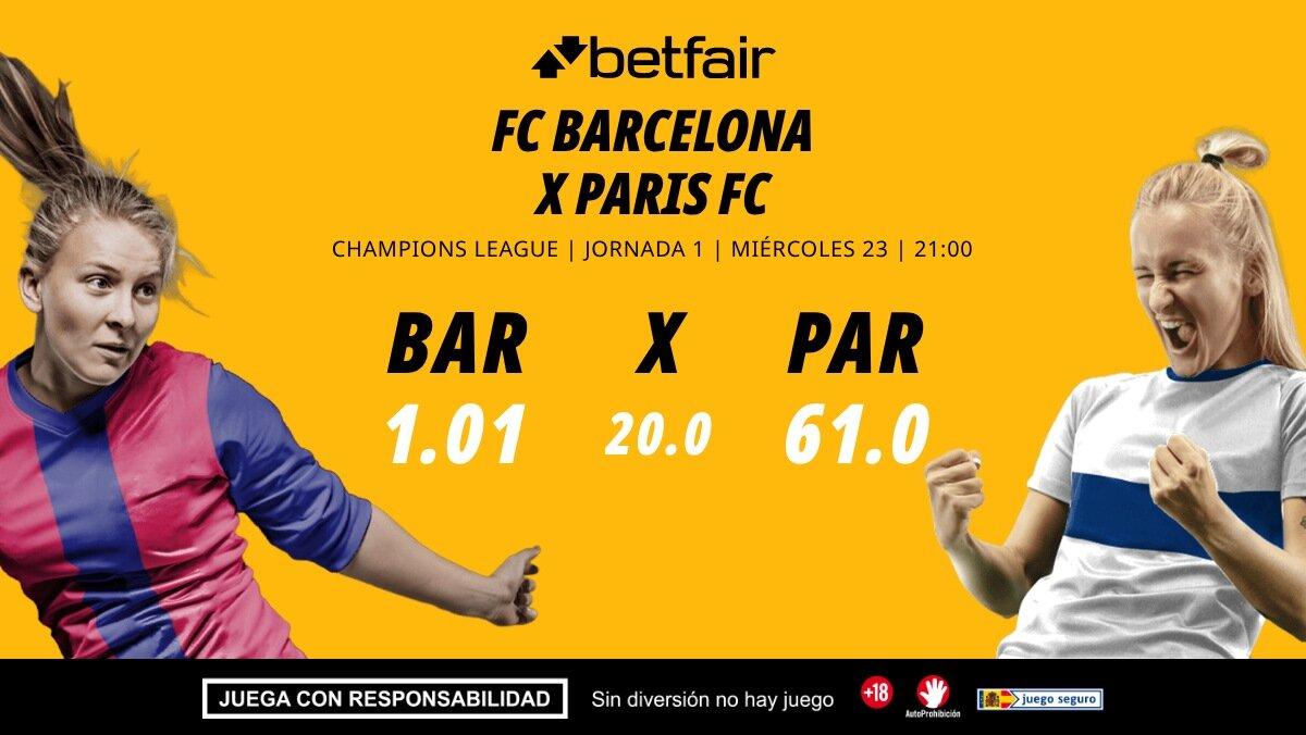 Barcelona - París FC: alineaciones, horario, dónde ver, pronósticos y estadísticas
