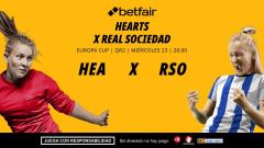 Hearts - Real Sociedad: alineaciones, horario, dónde ver, pronósticos y estadísticas