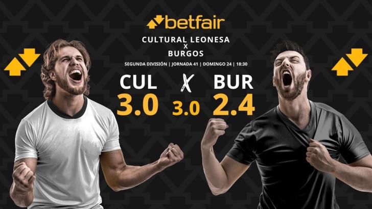 Cultural Leonesa - Burgos: horario, dónde ver, pronósticos, estadísticas y clasificación