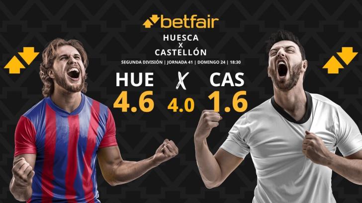 Huesca - Castellón: horario, dónde ver, pronósticos, estadísticas y clasificación