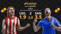 UD Logroñés - San Sebastián de los Reyes: horario, dónde ver, estadísticas y pronósticos