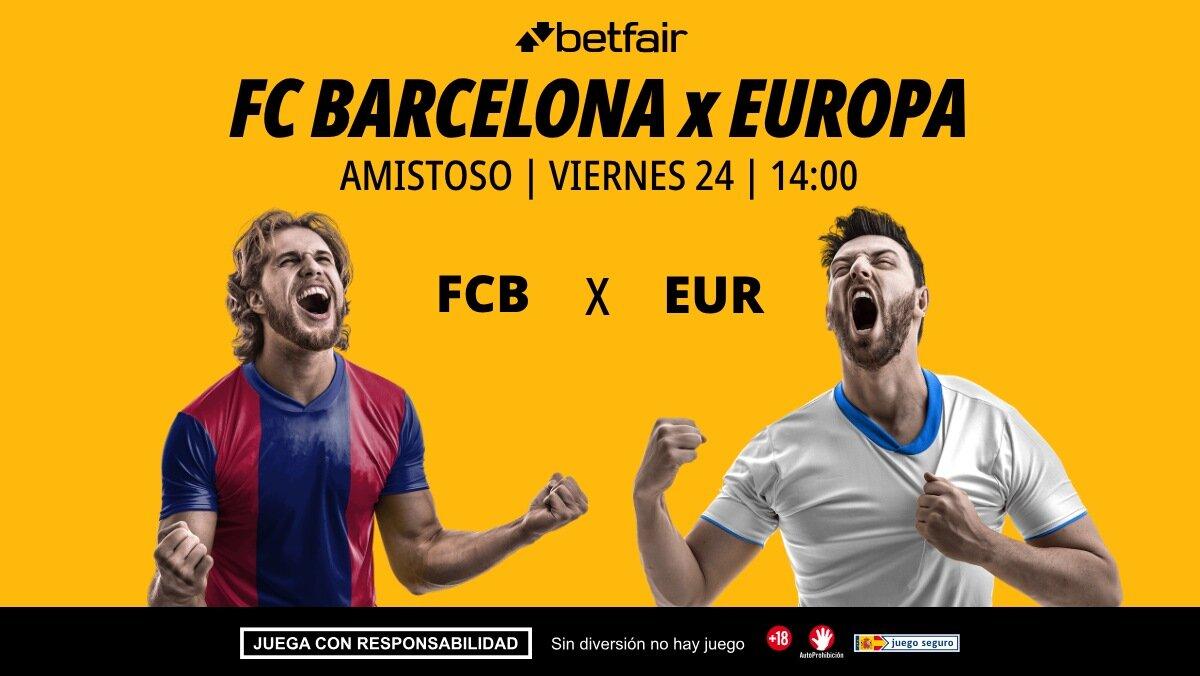 FC Barcelona - CE Europa: alineaciones, horario, dónde ver, pronósticos y estadísticas