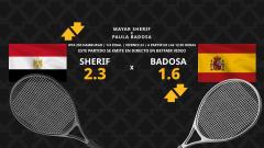 Mayar Sherif - Paula Badosa: horario, dónde ver, estadísticas y pronósticos