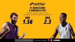 FC Barcelona - Anadolu Efes: horario, dónde ver, bajas, estadísticas y pronósticos