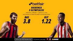 Baskonia - Olympiacos: horario, dónde ver, bajas, estadísticas y pronósticos