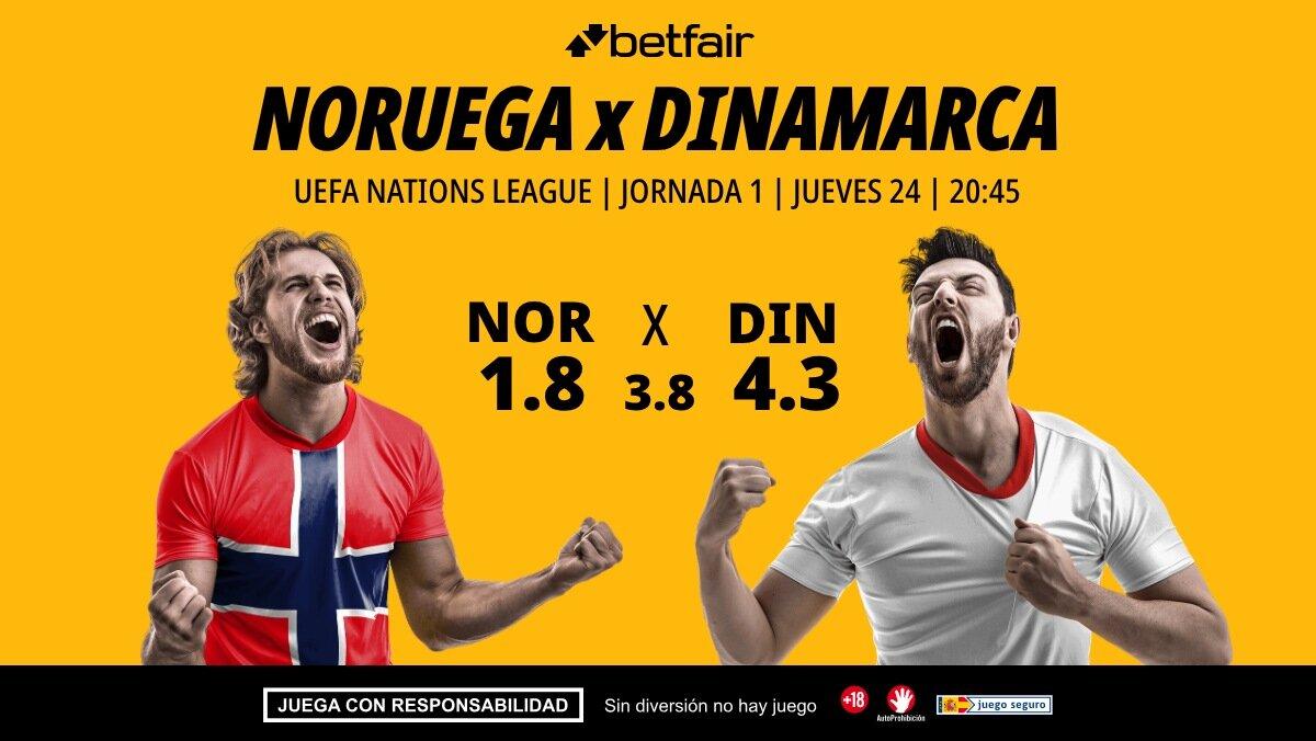 Noruega - Dinamarca: alineaciones, horario, dónde ver, pronósticos y estadísticas