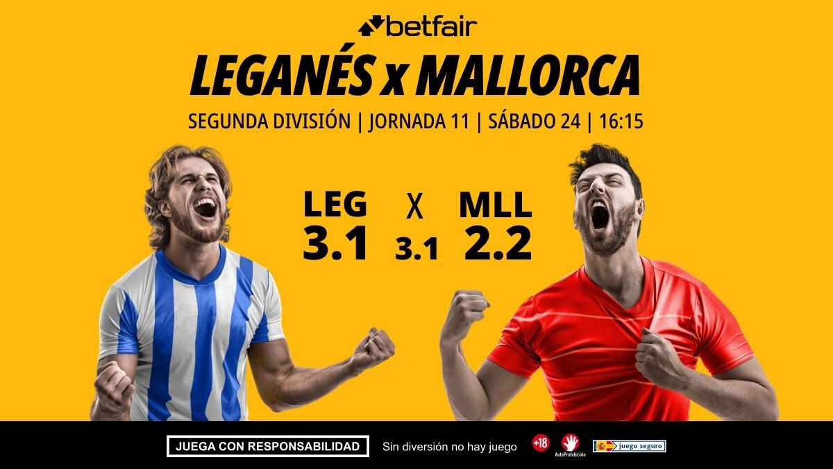 Leganés - Mallorca: alineaciones, horario, dónde ver, pronósticos y estadísticas