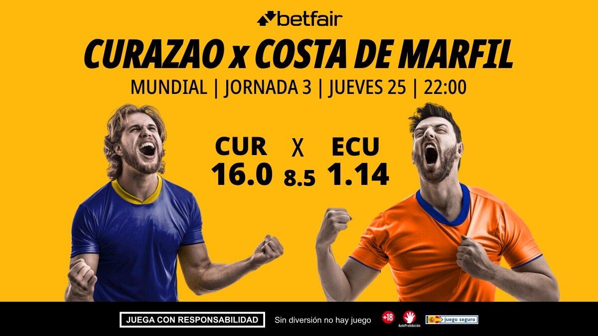Curazao - Costa de Marfil: alineaciones, horario, dónde ver, pronósticos y estadísticas