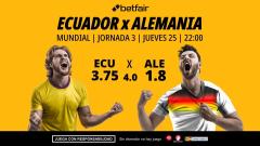Ecuador - Alemania: alineaciones, horario, dónde ver, pronósticos y estadísticas