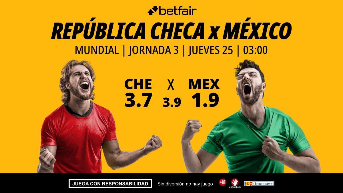 República Checa - México: alineaciones, horario, dónde ver, pronósticos y estadísticas