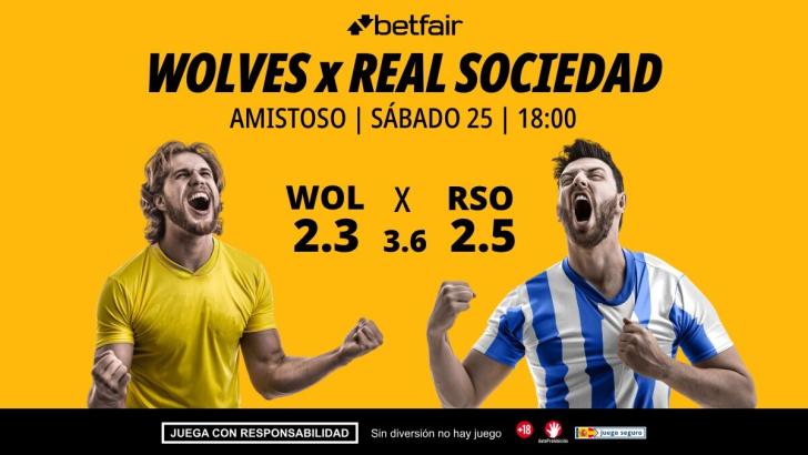 Wolverhampton - Real Sociedad: alineaciones, horario, dónde ver, pronósticos y estadísticas