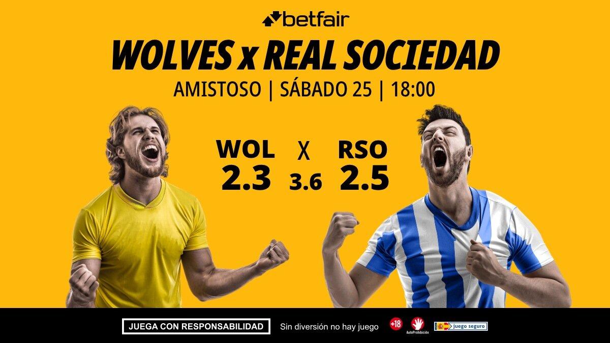 Wolverhampton - Real Sociedad: alineaciones, horario, dónde ver, pronósticos y estadísticas