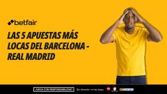 Las 5 apuestas más locas para el Barcelona - Real Madrid: cuotas de hasta 126.0
