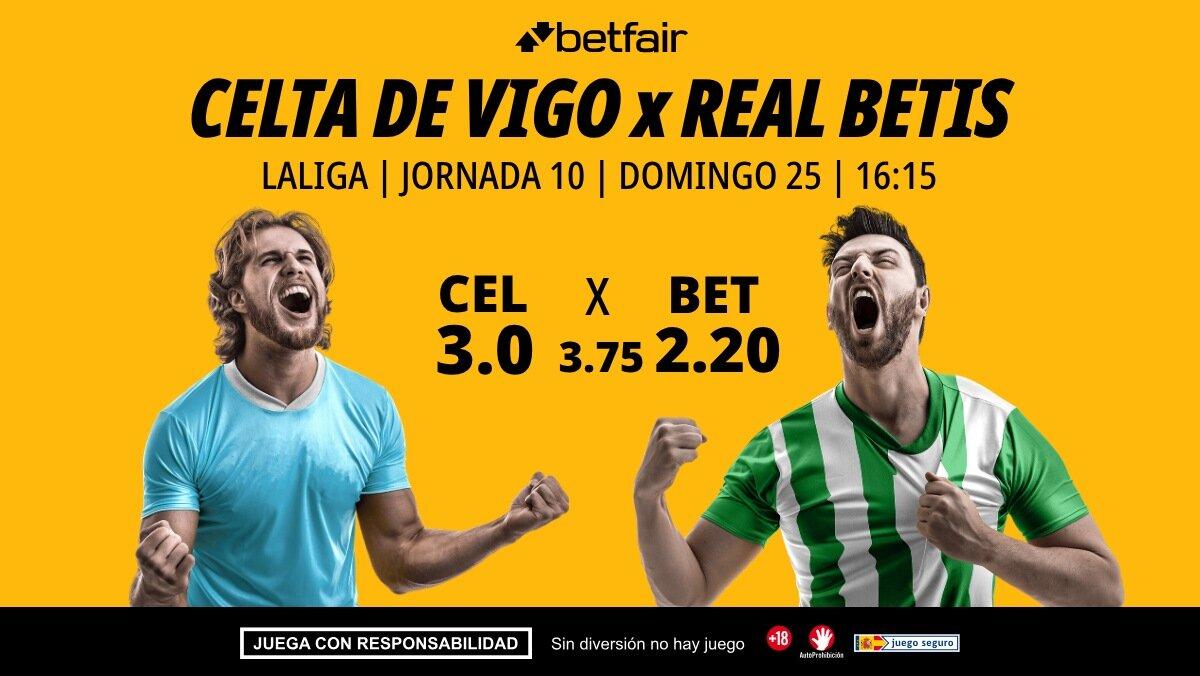 Celta de Vigo - Real Betis: alineaciones, horario, dónde ver, pronósticos y estadísticas
