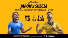 Japón - Suecia: alineaciones, horario, dónde ver, pronósticos y estadísticas