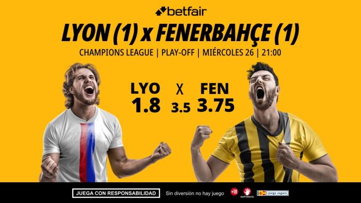 Lyon - Fenerbahçe: alineaciones, horario, dónde ver, pronósticos y estadísticas
