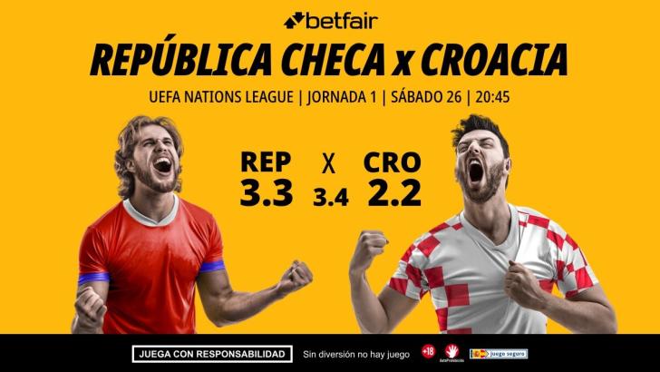 República Checa - Croacia: alineaciones, horario, dónde ver, pronósticos y estadísticas