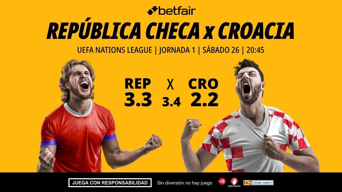 República Checa - Croacia: alineaciones, horario, dónde ver, pronósticos y estadísticas