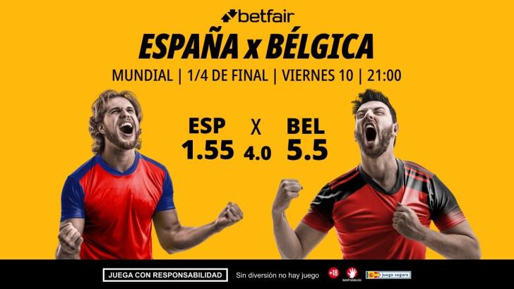 España - Bélgica: alineaciones, horario, dónde ver, pronósticos y estadísticas