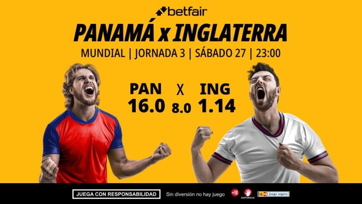 Panamá - Inglaterra: alineaciones, horario, dónde ver, pronósticos y estadísticas