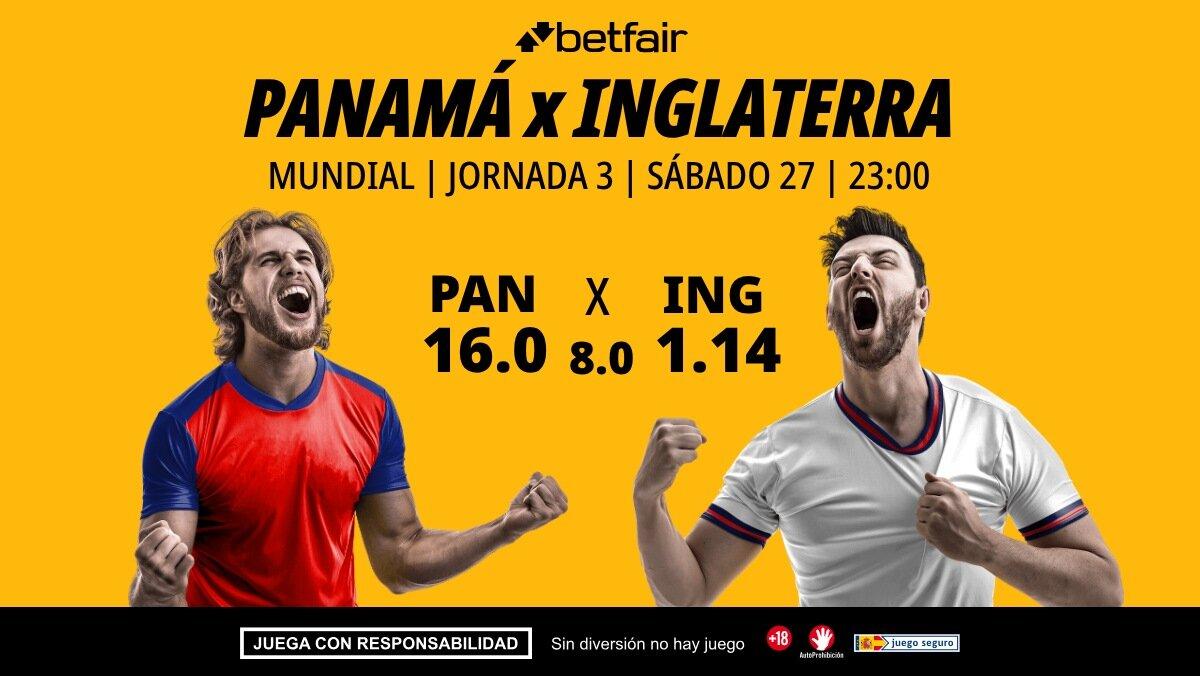 Panamá - Inglaterra: alineaciones, horario, dónde ver, pronósticos y estadísticas