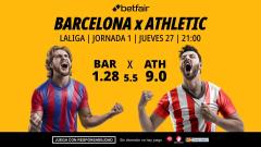 FC Barcelona - Athletic Club: alineaciones, horario, dónde ver, pronósticos y estadísticas