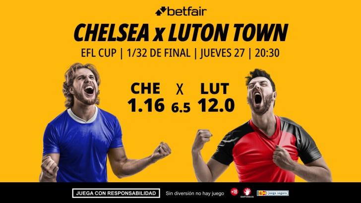Chelsea - Luton Town: alineaciones, horario, dónde ver, pronósticos y estadísticas