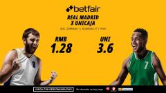 Real Madrid - Unicaja: horario, dónde ver, plantillas, estadísticas y pronósticos