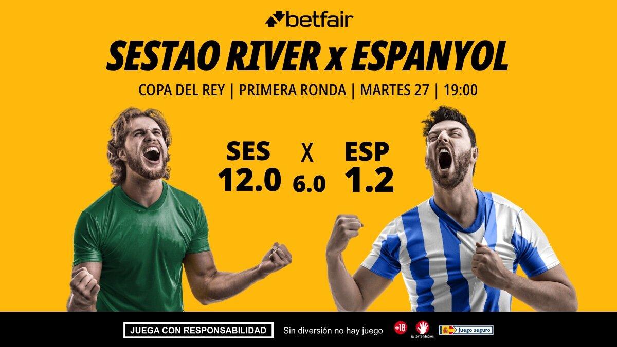 Sestao River - Espanyol: alineaciones, horario, dónde ver, pronósticos y estadísticas