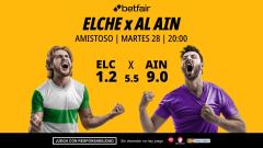 Elche - Al Ain: alineaciones, horario, dónde ver, pronósticos y estadísticas