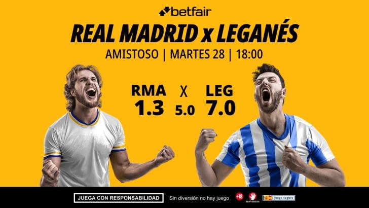 Real Madrid - Leganés: alineaciones, horario, dónde ver, pronósticos y estadísticas