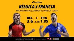 Bélgica - Francia: alineaciones, horario, dónde ver, pronósticos y estadísticas
