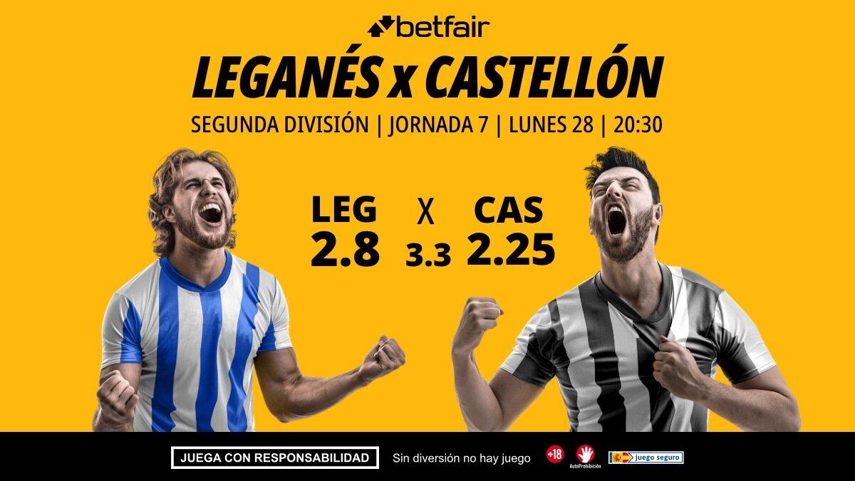 Leganés - Castellón: alineaciones, horario, dónde ver, pronósticos y estadísticas