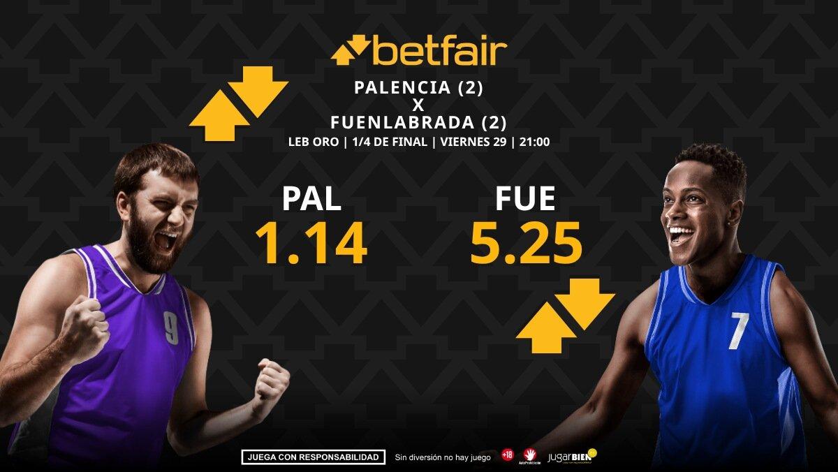 Palencia - Fuenlabrada (partido 5): horario, dónde ver, pronósticos, estadísticas y cuadro