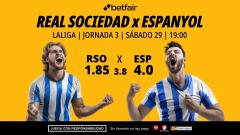 Real Sociedad - Espanyol: alineaciones, horario, dónde ver, pronósticos y estadísticas