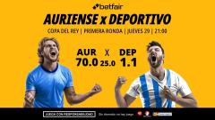 Auriense CA - Deportivo de A Coruña: alineaciones, horario, dónde ver, pronósticos y estadísticas