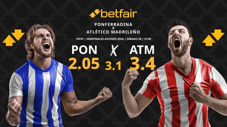 Ponferradina - Atlético Madrileño: horario, dónde ver, pronósticos, estadísticas y cuadro