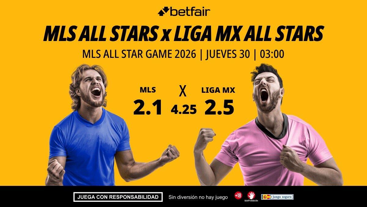 MLS All Stars - MX All Stars: alineaciones, horario, dónde ver, pronósticos y estadísticas