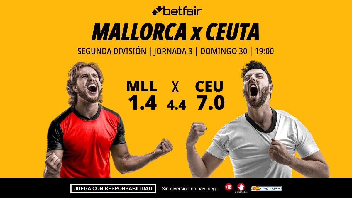Mallorca - Ceuta: alineaciones, horario, dónde ver, pronósticos y estadísticas